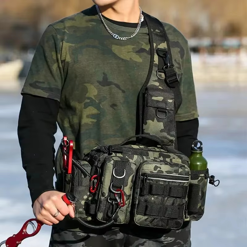 Fishing Belt - Bolsa de Cintura Tática para Camping