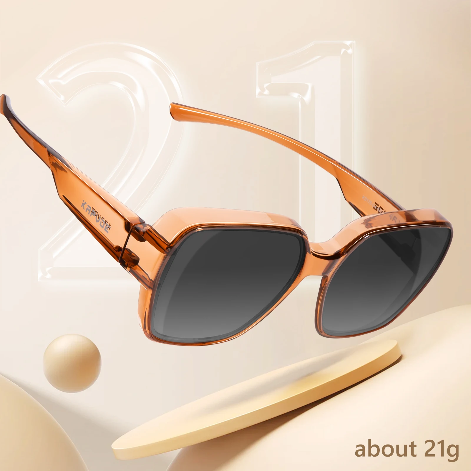Óculos de sol Kapvoe, ideais p - Fishing Sunglasses Polarized avaliação e preço