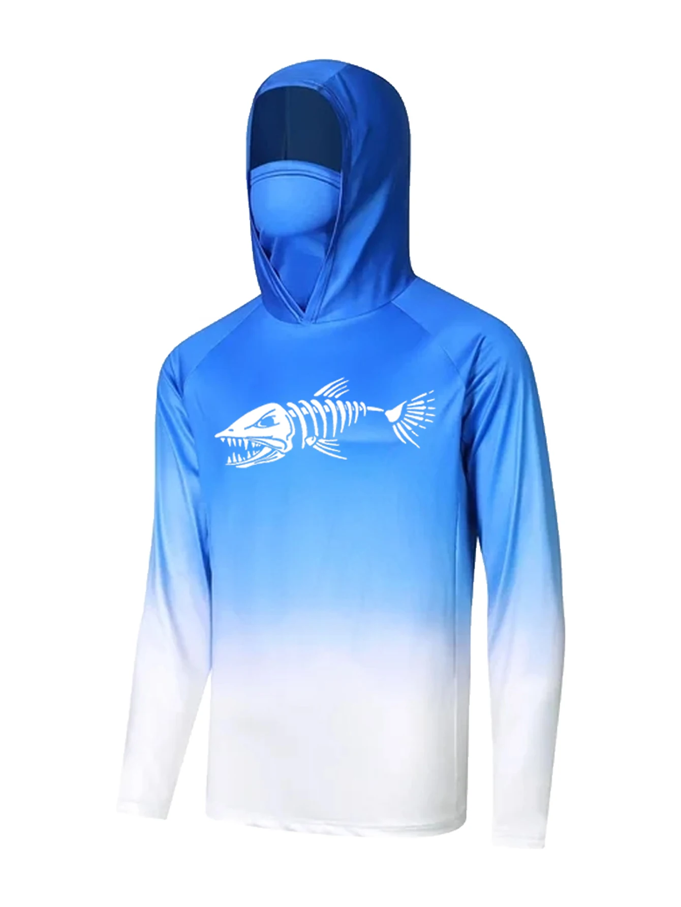 Camisa de pesca unissexo com c - Fishing Shirt Uv Protection avaliação e preço
