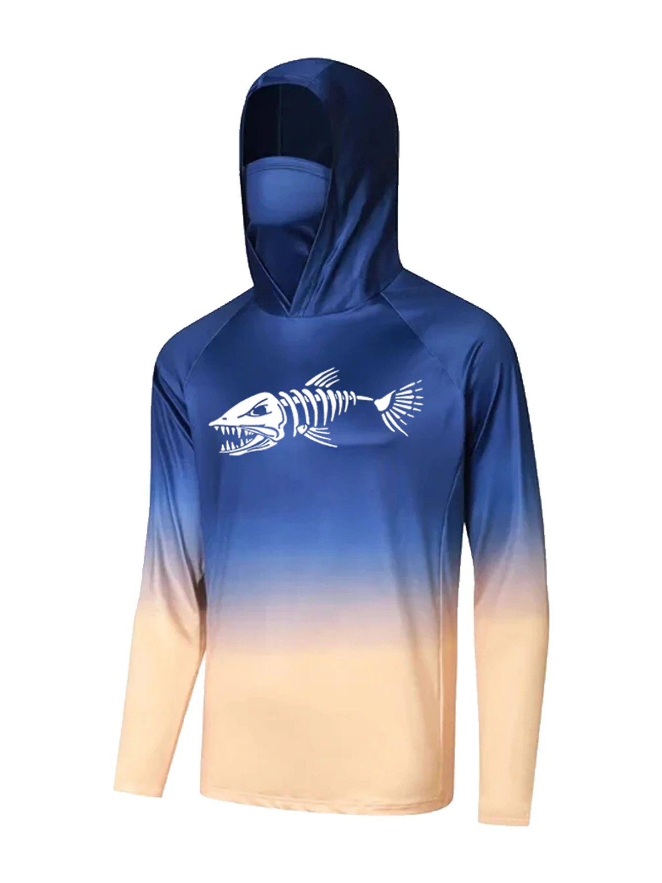 Camisa de pesca unissexo com c - Fishing Shirt Uv Protection avaliação e preço