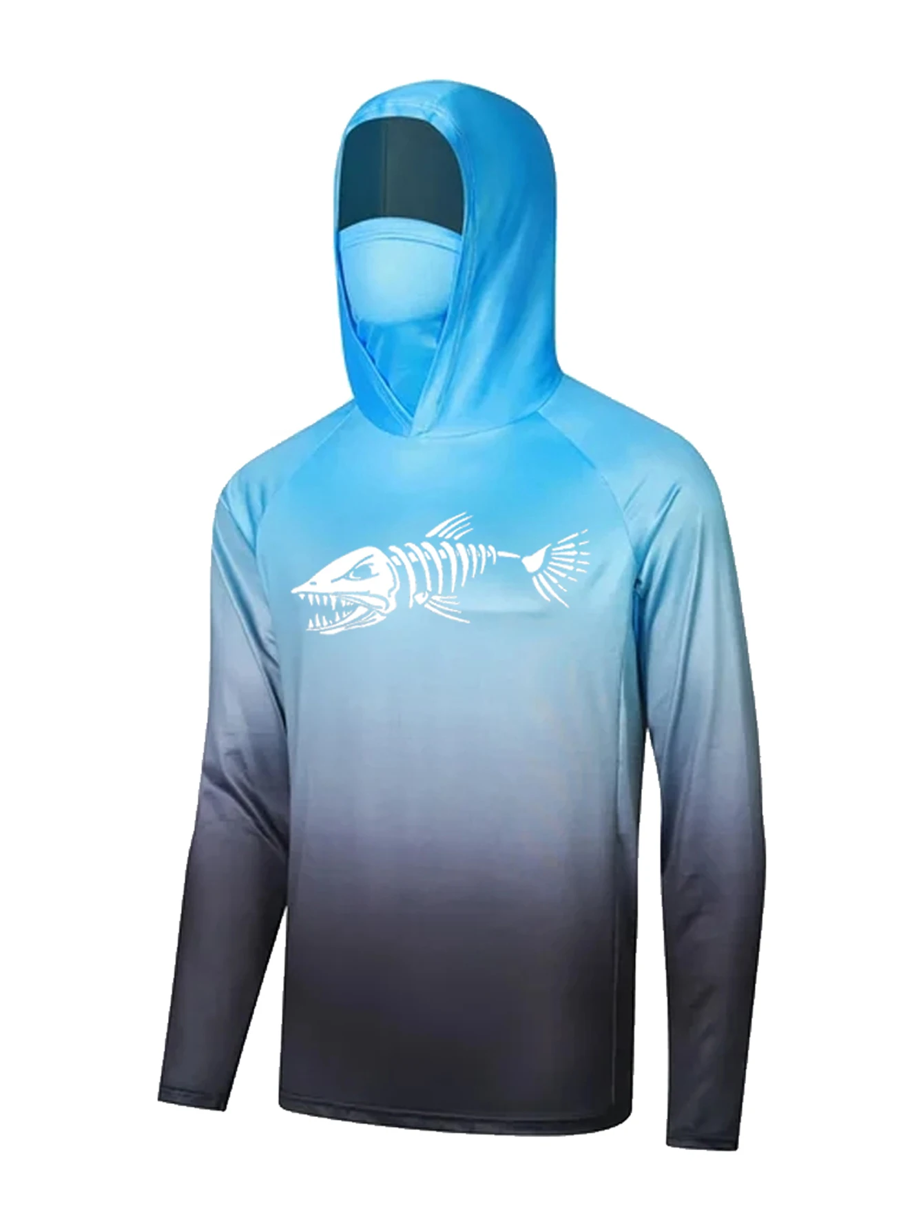 Camisa de pesca unissexo com c - Fishing Shirt Uv Protection avaliação e preço