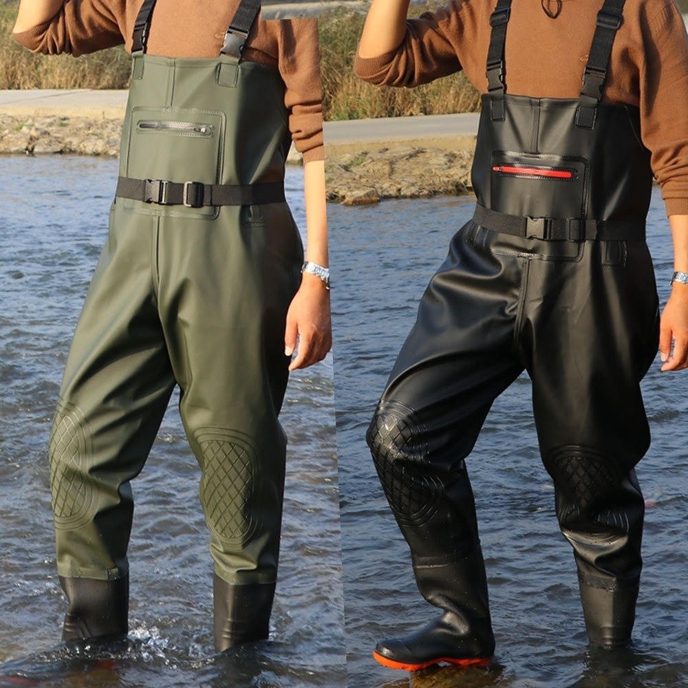 Macacão de pesca em PVC, com p - Fishing Pants Waterproof avaliação e preço